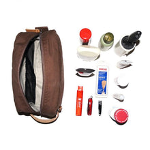 Load image into Gallery viewer, DOORBUSTER TD Legend Waxed Canvas Dopp Kit
